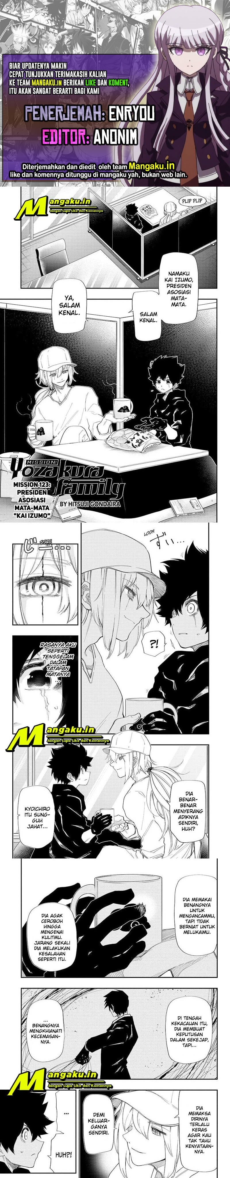 Dilarang COPAS - situs resmi www.mangacanblog.com - Komik mission yozakura family 123 - chapter 123 124 Indonesia mission yozakura family 123 - chapter 123 Terbaru 0|Baca Manga Komik Indonesia|Mangacan