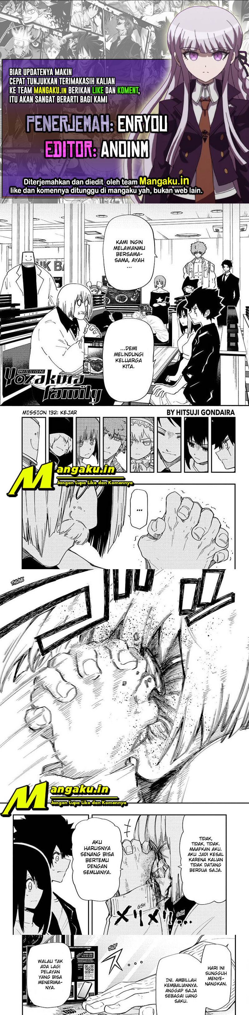 Dilarang COPAS - situs resmi www.mangacanblog.com - Komik mission yozakura family 132 - chapter 132 133 Indonesia mission yozakura family 132 - chapter 132 Terbaru 0|Baca Manga Komik Indonesia|Mangacan