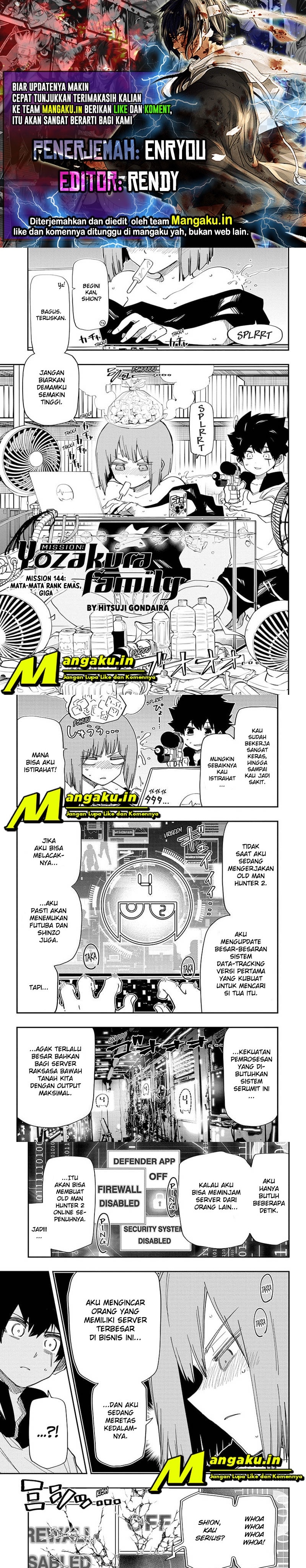 Dilarang COPAS - situs resmi www.mangacanblog.com - Komik mission yozakura family 144 - chapter 144 145 Indonesia mission yozakura family 144 - chapter 144 Terbaru 0|Baca Manga Komik Indonesia|Mangacan