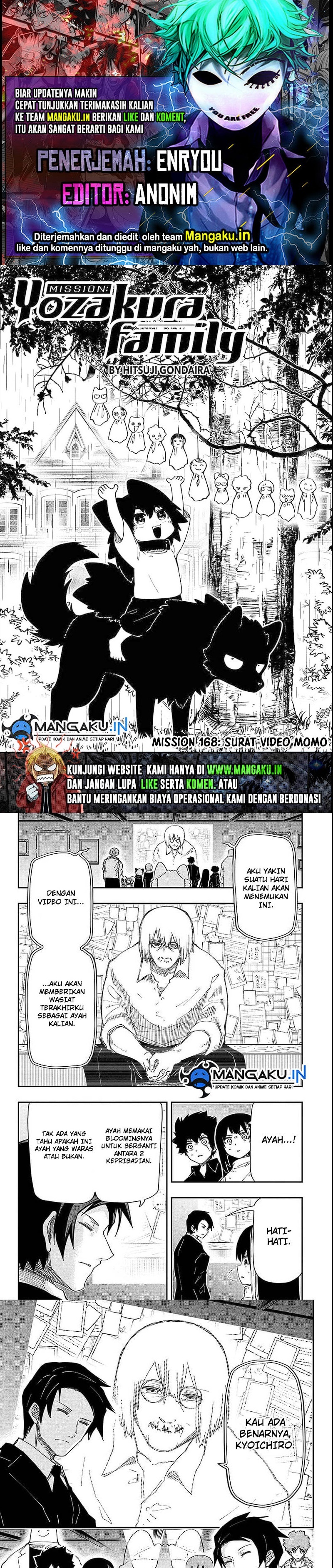 Dilarang COPAS - situs resmi www.mangacanblog.com - Komik mission yozakura family 168 - chapter 168 169 Indonesia mission yozakura family 168 - chapter 168 Terbaru 0|Baca Manga Komik Indonesia|Mangacan