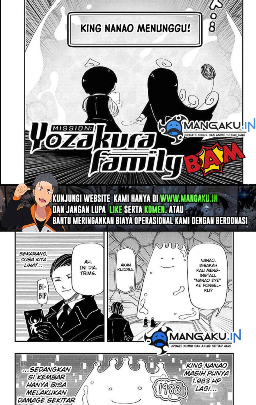 Dilarang COPAS - situs resmi www.mangacanblog.com - Komik mission yozakura family 190 - chapter 190 191 Indonesia mission yozakura family 190 - chapter 190 Terbaru 1|Baca Manga Komik Indonesia|Mangacan