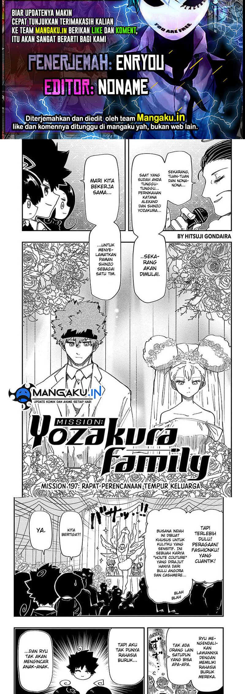 Dilarang COPAS - situs resmi www.mangacanblog.com - Komik mission yozakura family 197 - chapter 197 198 Indonesia mission yozakura family 197 - chapter 197 Terbaru 0|Baca Manga Komik Indonesia|Mangacan