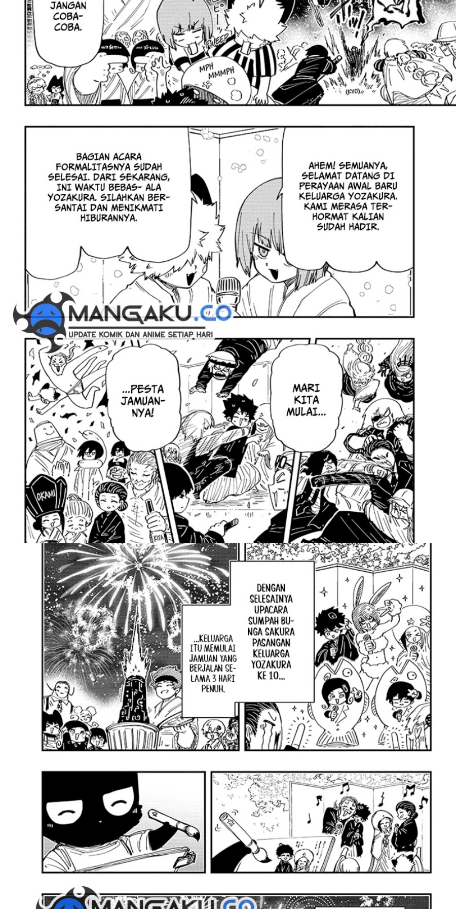 Mission: Yozakura Family chapter 257