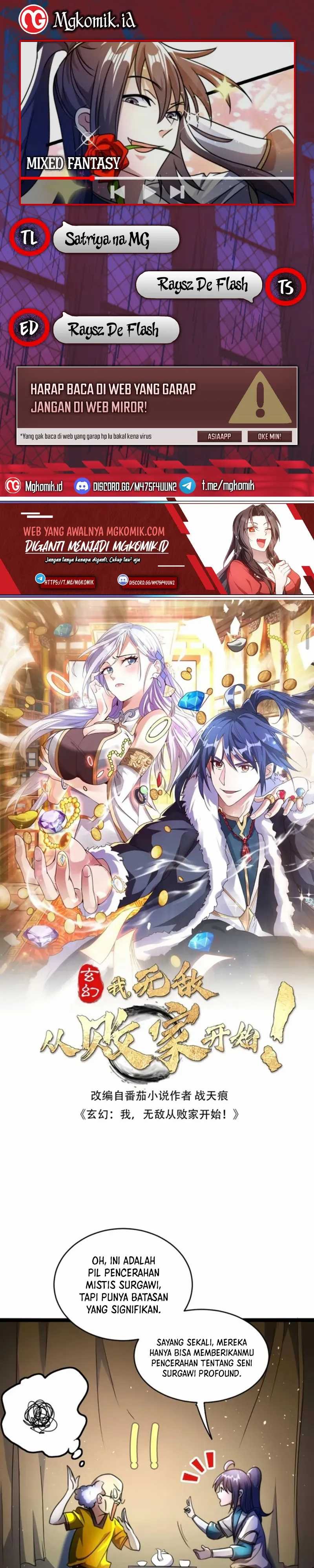 Mixed Fantasy – My Journey To Become Invincible From Big-Spending Begins! Chapter 75 Bahasa Indonesia