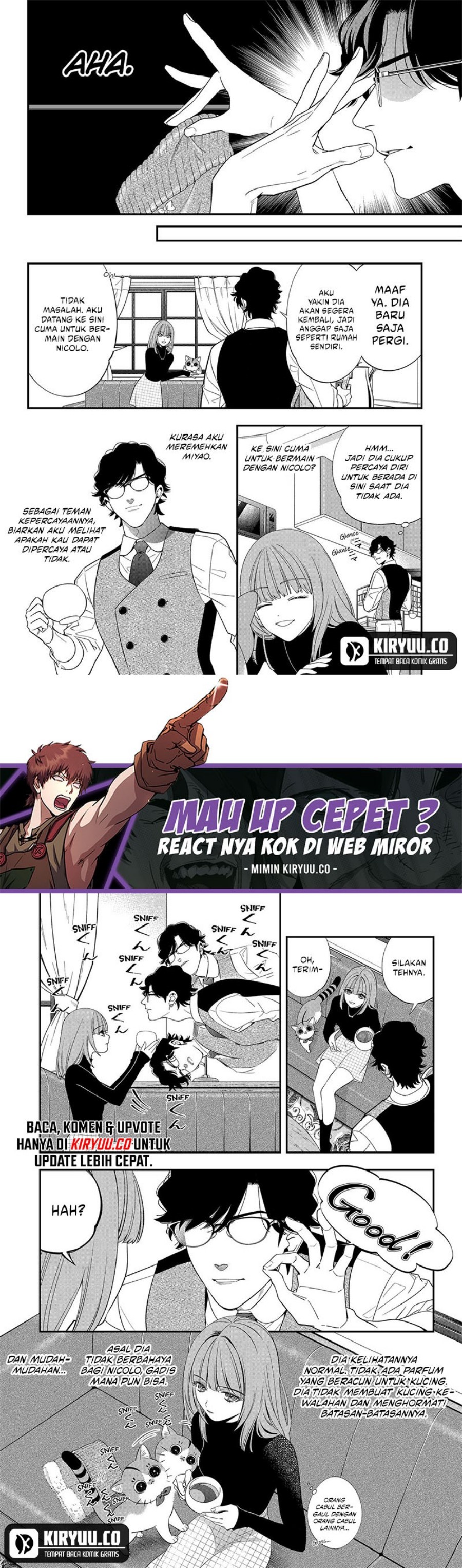 Miyaou Tarou ga Neko wo Kau Nante Chapter 10 Bahasa Indonesia