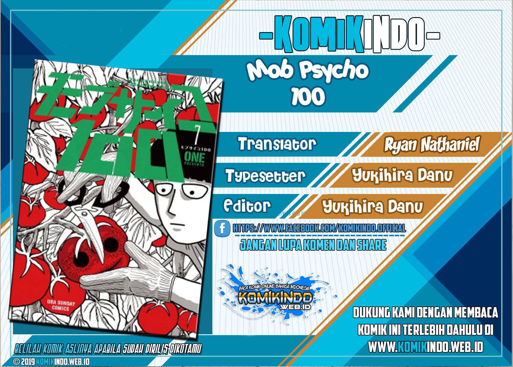 Mob Psycho 100 Chapter 93.3 Bahasa Indonesia