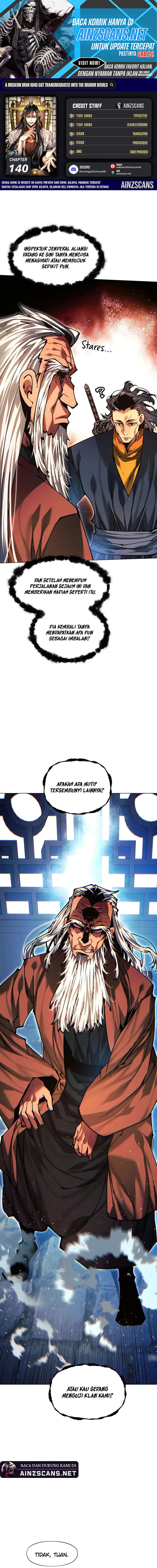 Modern Man Who Fall Into Murim chapter 140