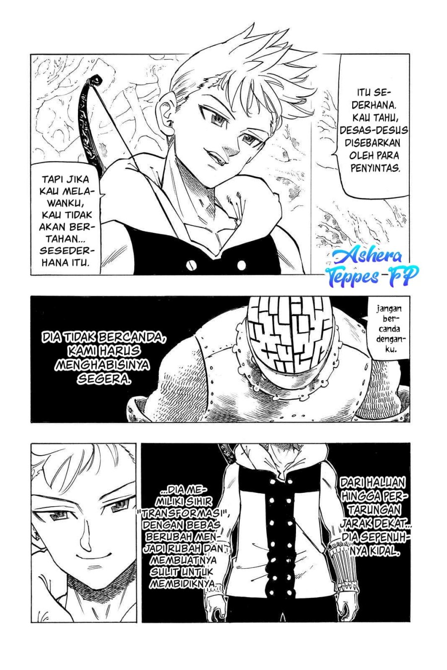 Mokushiroku no Yonkishi chapter 49