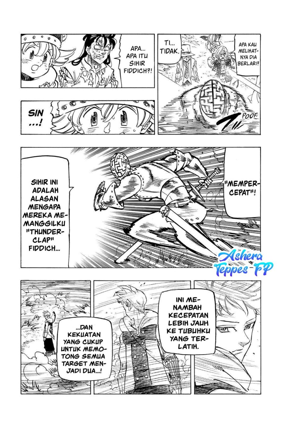 Mokushiroku no Yonkishi chapter 49