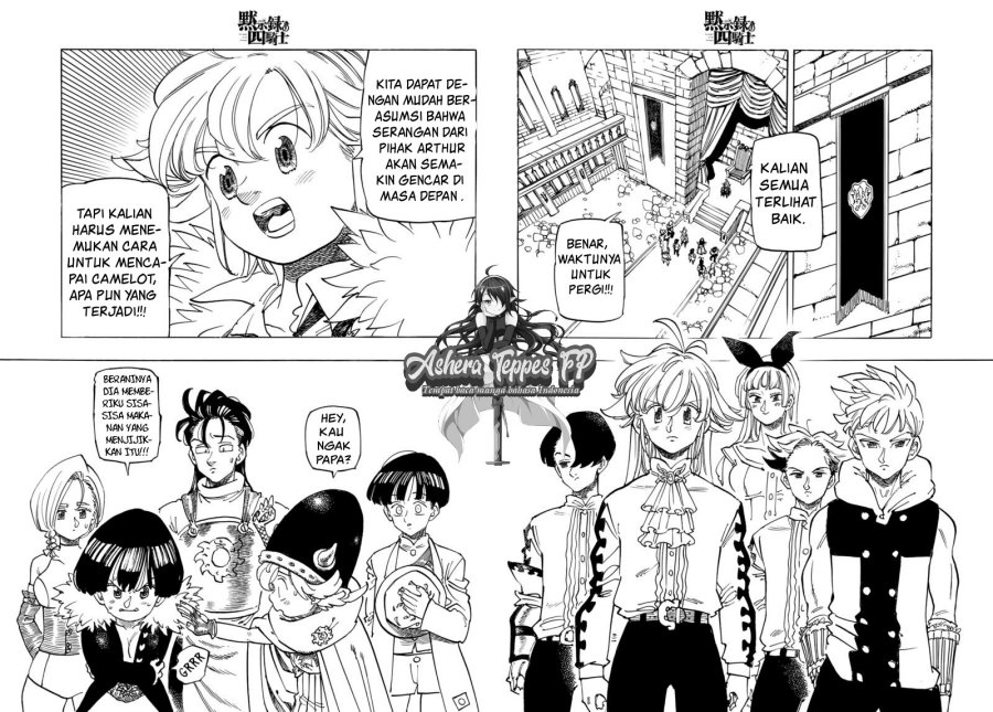 Mokushiroku no Yonkishi chapter 89