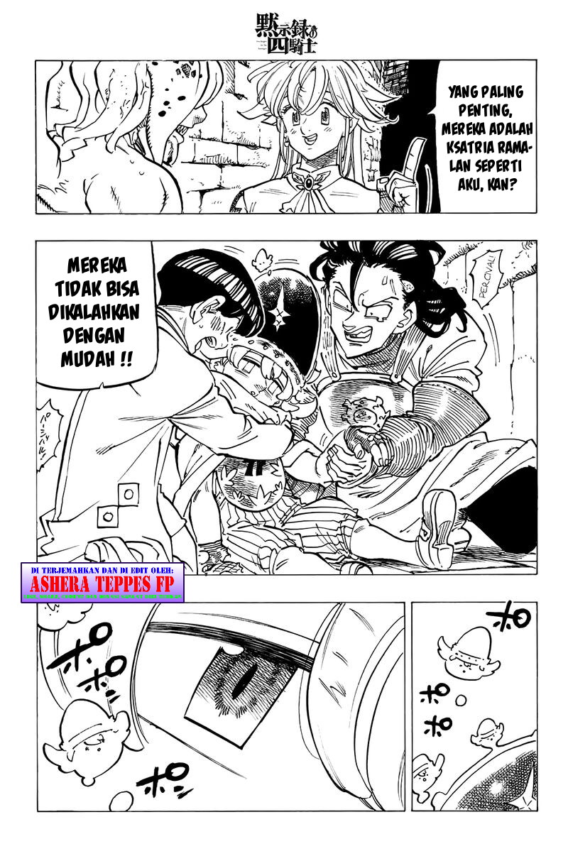 Mokushiroku no Yonkishi chapter 97