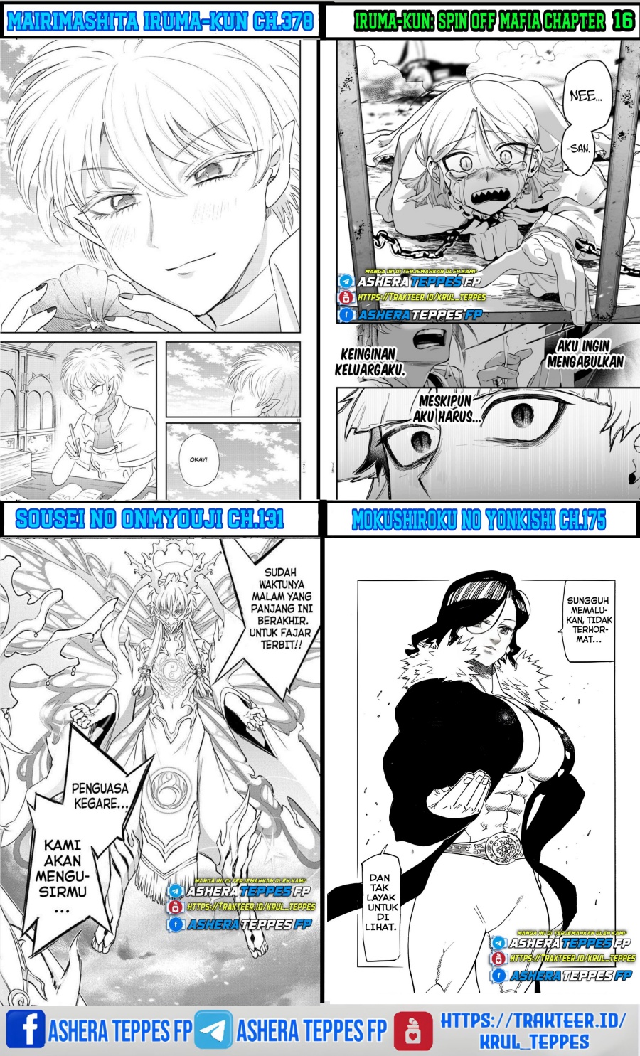 Dilarang COPAS - situs resmi www.mangacanblog.com - Komik mokushiroku no yonkishi 171 - chapter 171 172 Indonesia mokushiroku no yonkishi 171 - chapter 171 Terbaru 23|Baca Manga Komik Indonesia|Mangacan