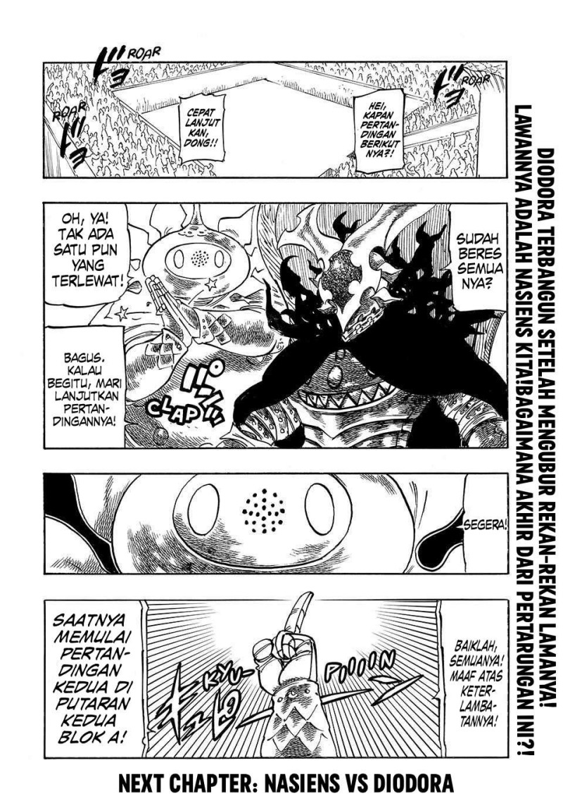 Mokushiroku no Yonkishi chapter 185