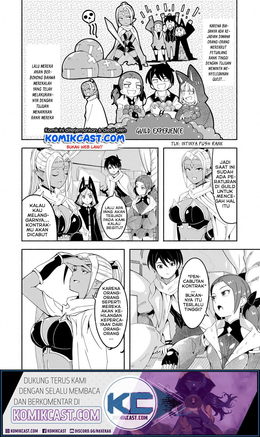 Mom, Please Don’t Come Adventuring With Me! Chapter 15.1 Bahasa Indonesia