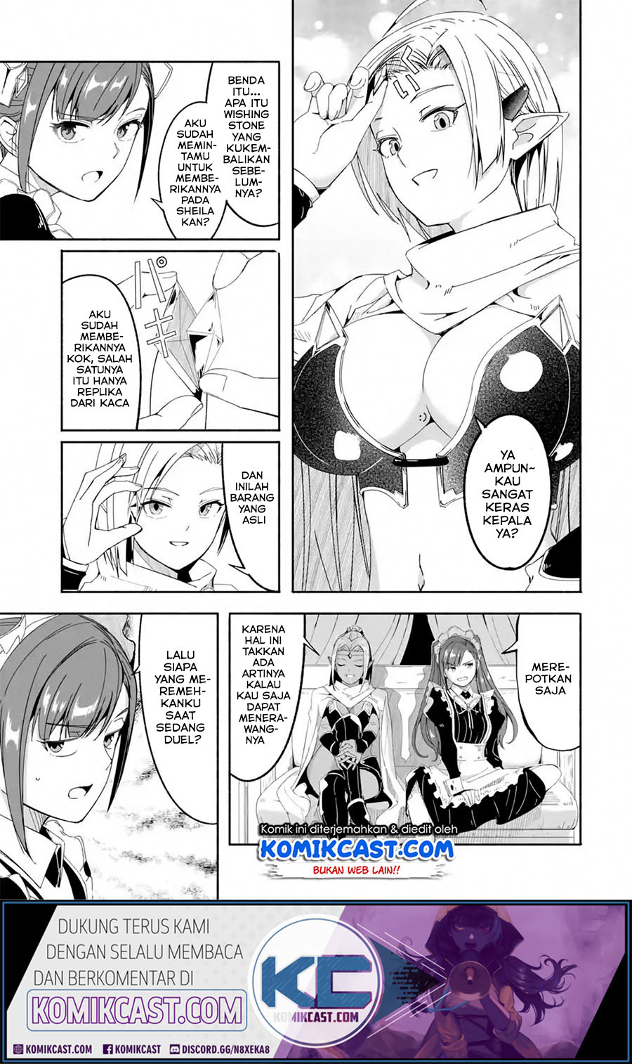 Mom, Please Don’t Come Adventuring With Me! Chapter 15.1 Bahasa Indonesia