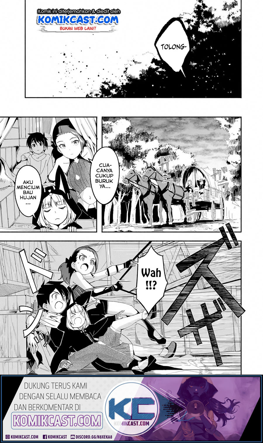 Mom, Please Don’t Come Adventuring With Me! Chapter 15.1 Bahasa Indonesia