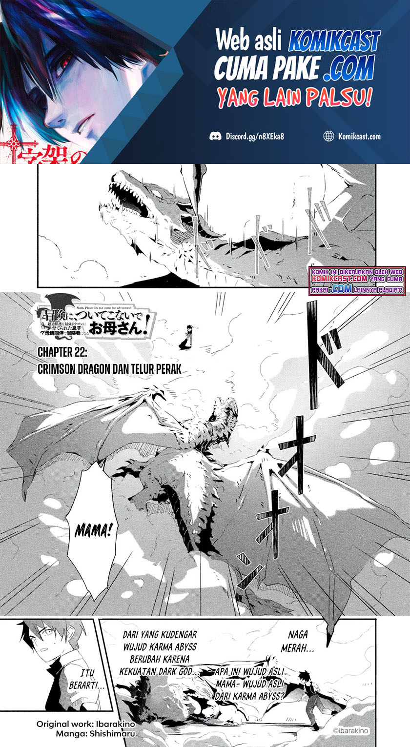 Mom, Please Don’t Come Adventuring With Me! ~The Boy Who Was Raised by the Ultimate Overprotective Dragon, Becomes an Adventurer With His Mother~ chapter 22