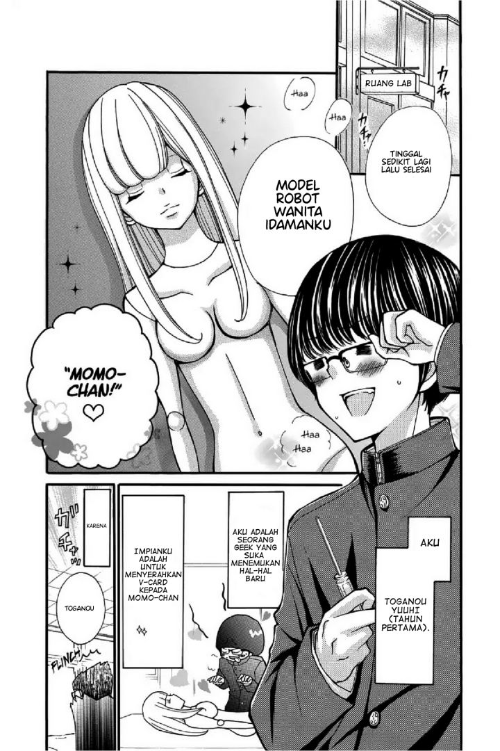Momoiro Ome-chen Chapter 01 Bahasa Indonesia