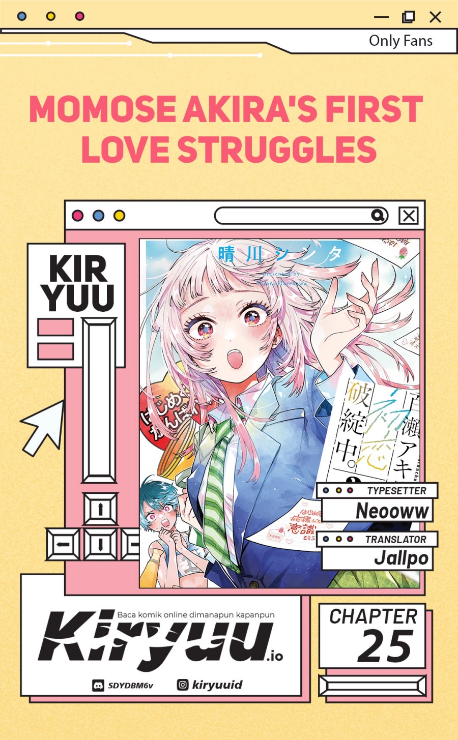 Momose Akira no Hatsukoi Hatan-chuu Chapter 25 Bahasa Indonesia