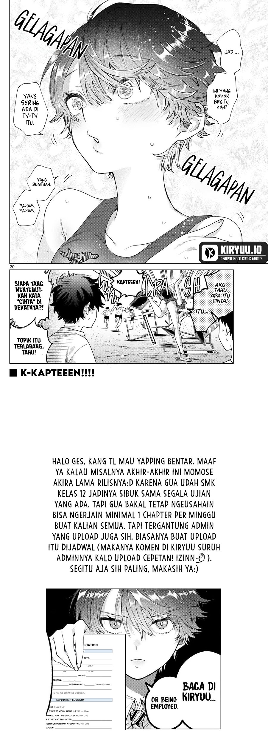 Momose Akira no Hatsukoi Hatan-chuu Chapter 25 Bahasa Indonesia