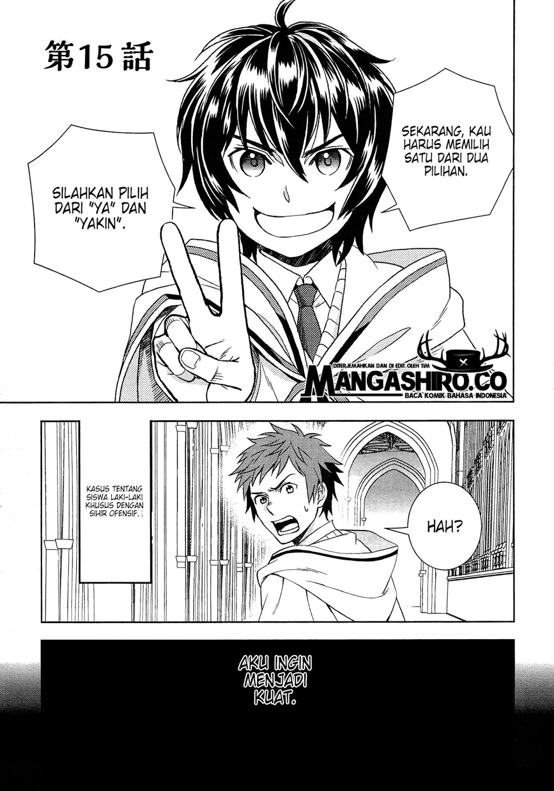 Monogatari no Naka no Hito Chapter 15 Bahasa Indonesia