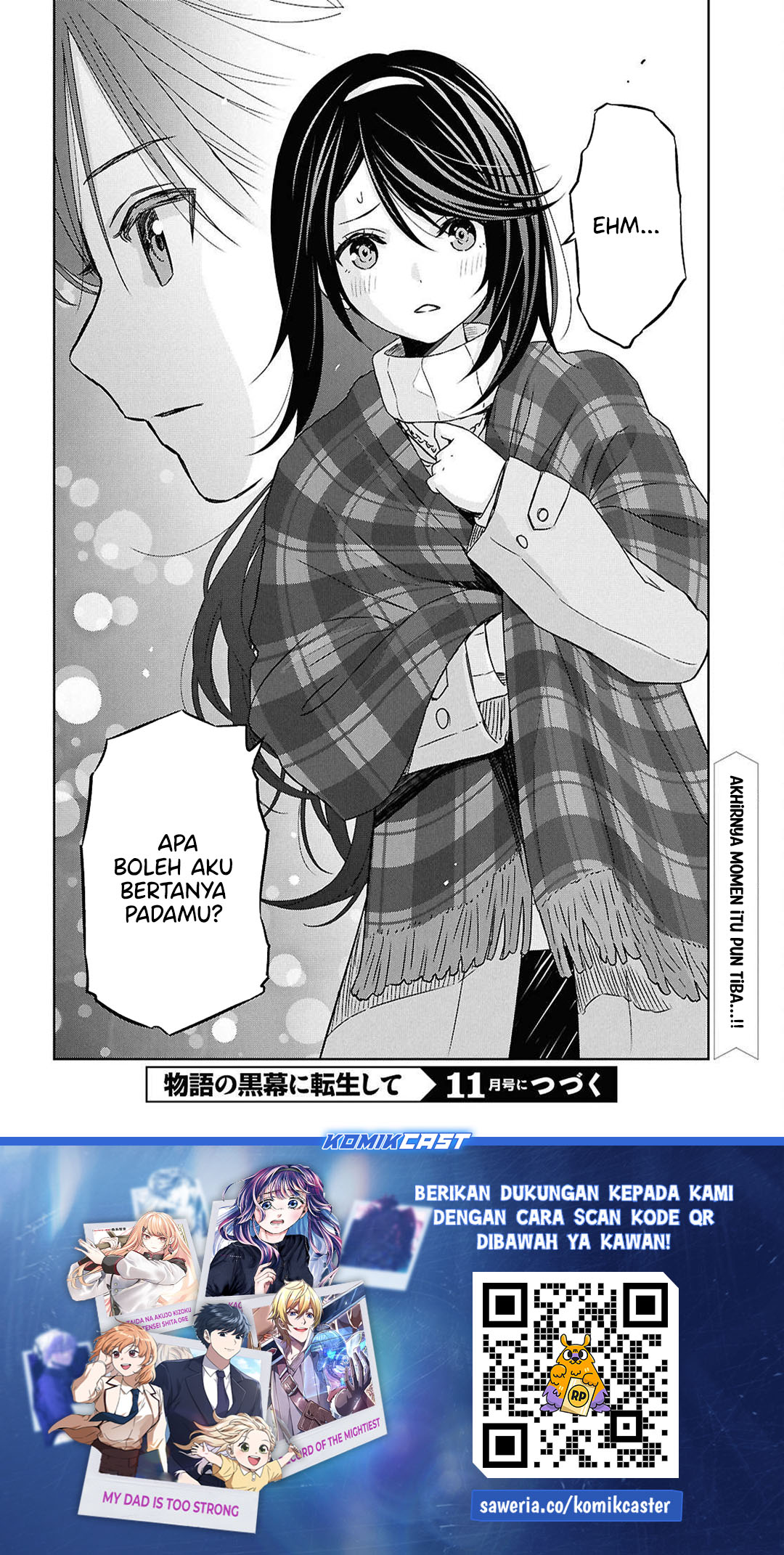 Monogatari no Kuromaku ni Tensei shite Chapter 34 Bahasa Indonesia