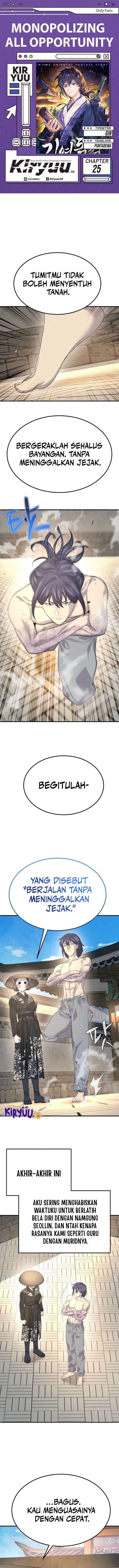 Monopolizing All Opportunities Chapter 25 Bahasa Indonesia