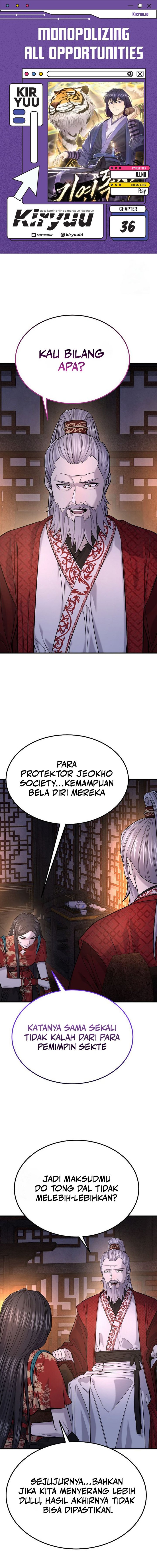 Monopolizing All Opportunities Chapter 36 Bahasa Indonesia