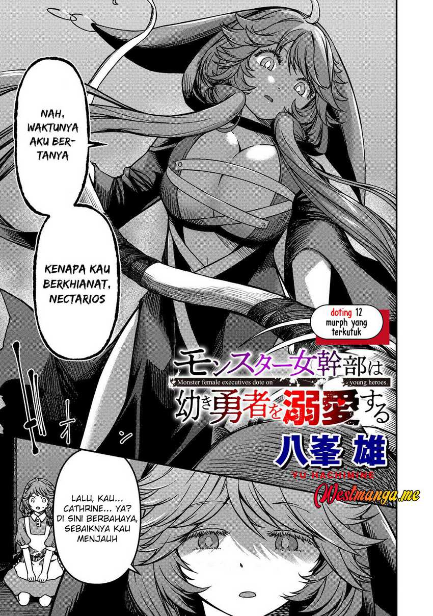 Monster Onna Kanbu wa Osanaki Yuusha wo Dekiaisuru chapter 12