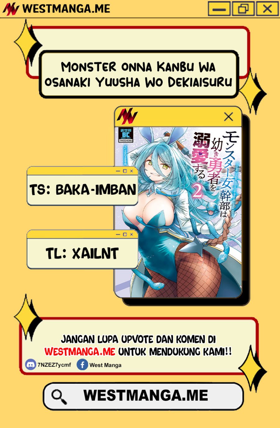 Monster Onna Kanbu wa Osanaki Yuusha wo Dekiaisuru chapter 14