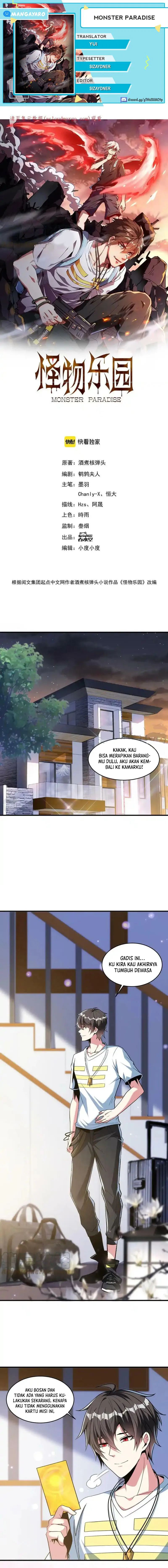 Monster Paradise Chapter 62 Bahasa Indonesia