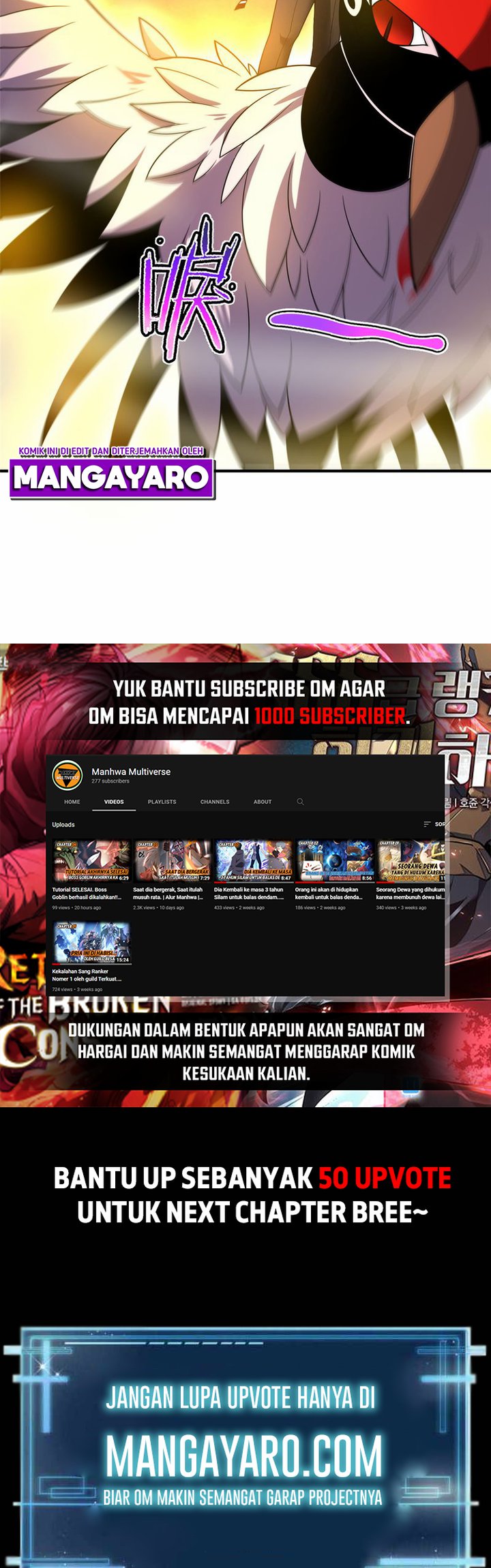 Monster Pet Evolution Chapter 129 Bahasa Indonesia