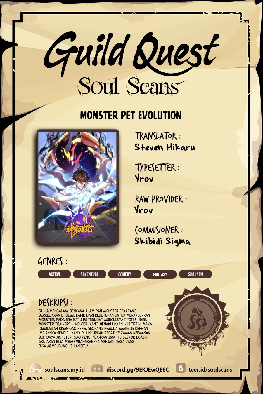 Dilarang COPAS - situs resmi www.mangacanblog.com - Komik monster pet evolution 292 - chapter 292 293 Indonesia monster pet evolution 292 - chapter 292 Terbaru 0|Baca Manga Komik Indonesia|Mangacan