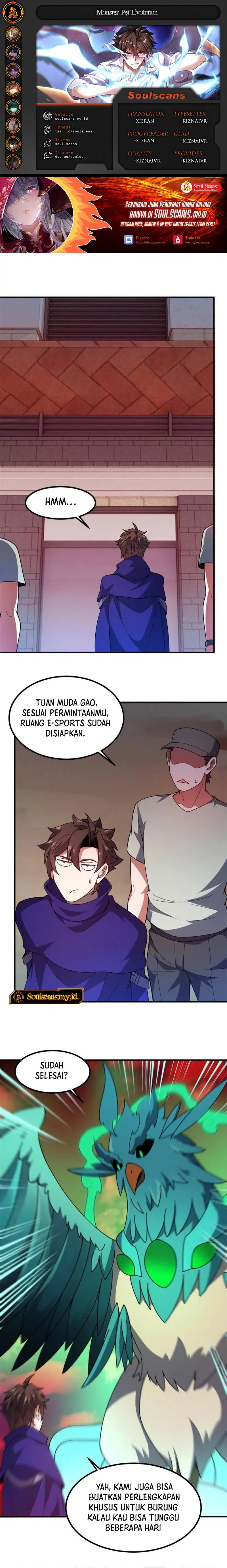 Monster Pet Evolution Chapter 344 Bahasa Indonesia