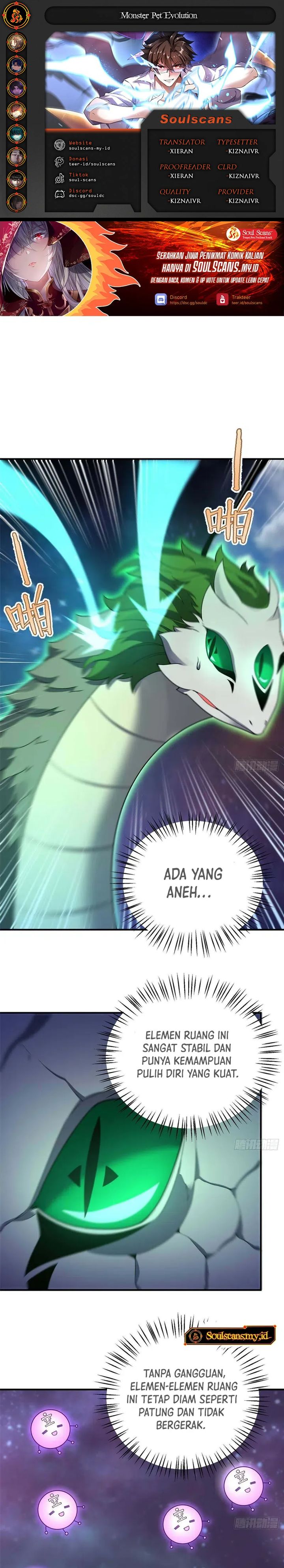 Monster Pet Evolution Chapter 386 Bahasa Indonesia