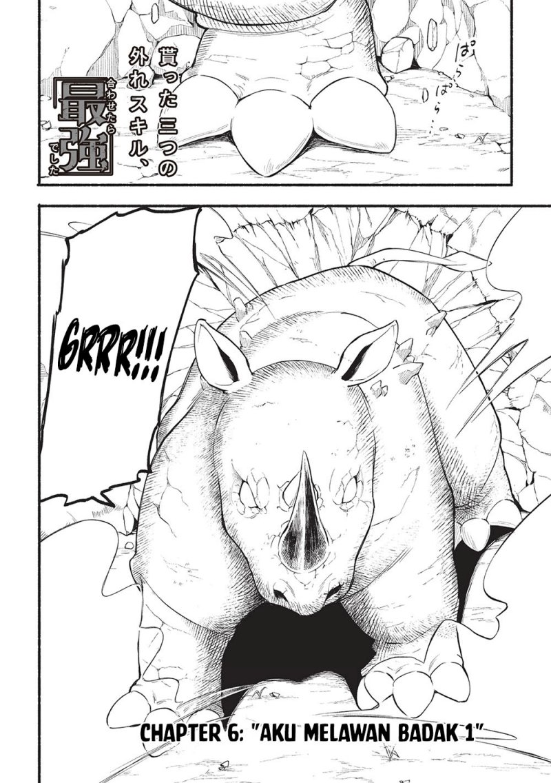 Moratta Mittsu no Hazure Skill Awasetara Saikyou Deshita Chapter 06 Bahasa Indonesia