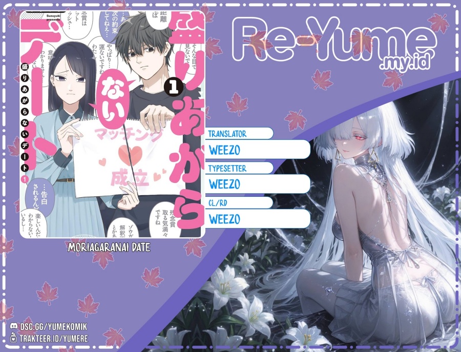 Moriagaranai Date chapter 2