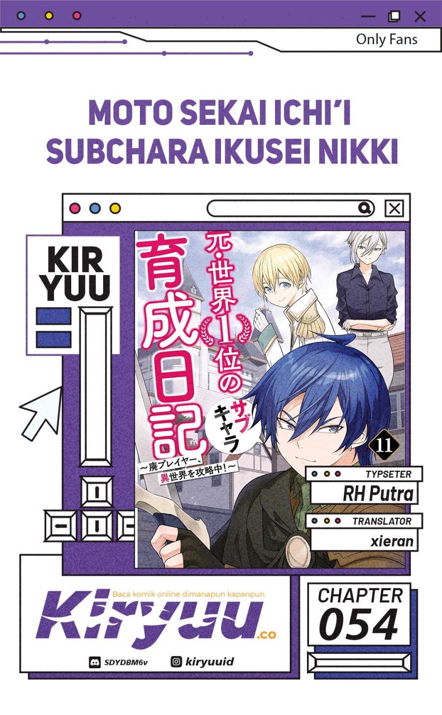 Moto Sekai Ichi’i Subchara Ikusei Nikki: Hai Player Isekai wo Kouryakuchuu! chapter 54