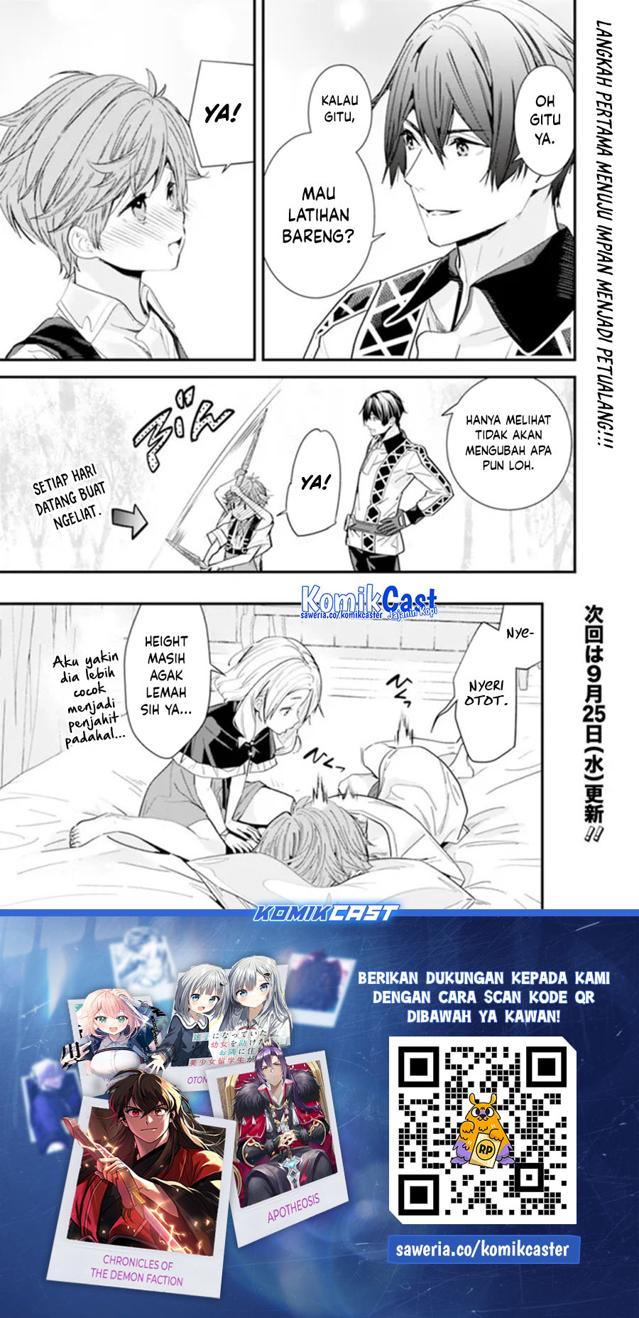 Moto Yuusha wa Shizuka ni Kurashitai Chapter 43.5 Bahasa Indonesia