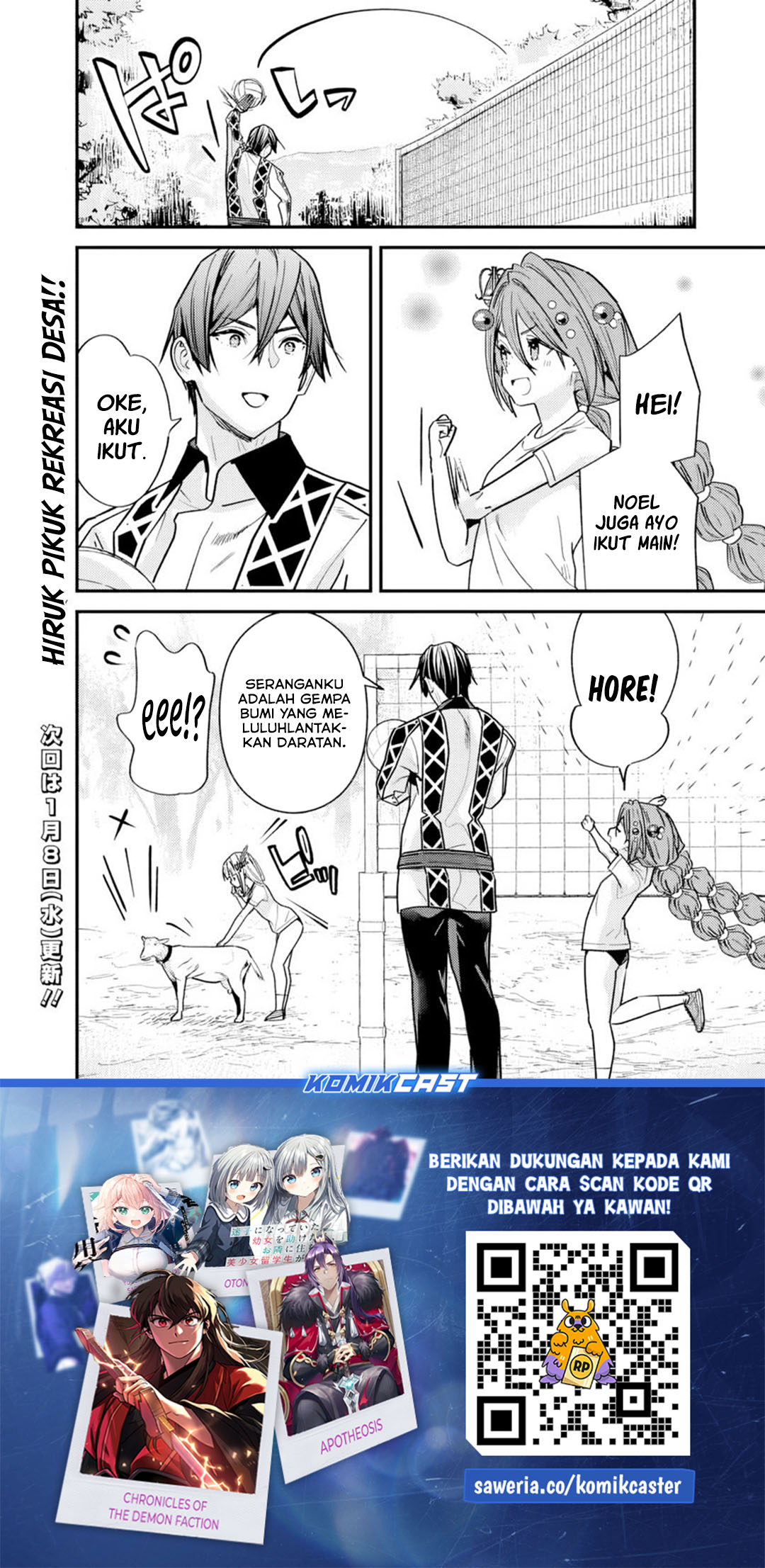 Moto Yuusha wa Shizuka ni Kurashitai Chapter 49 Bahasa Indonesia