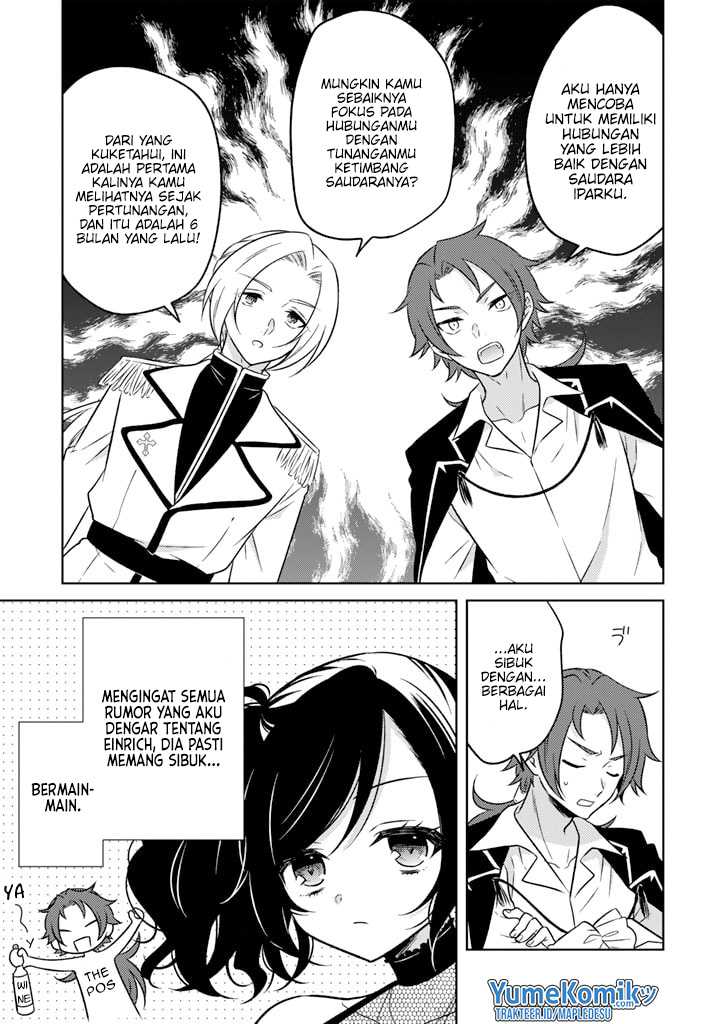 Moto Ansatsusha, Tensei shita Kizoku no Reijou ni narimashita. Chapter 09 Bahasa Indonesia