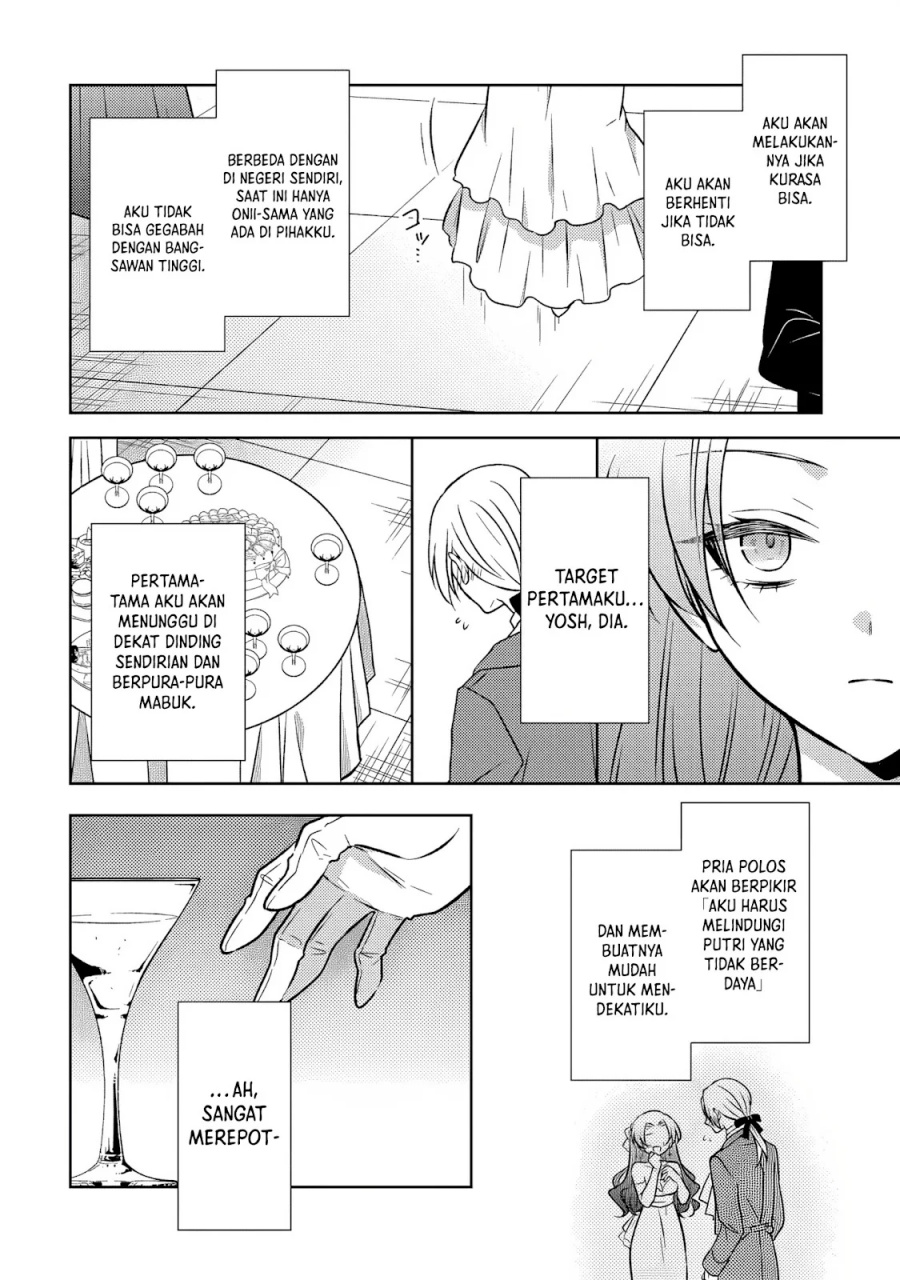 Moto Ansatsusha, Tensei shita Kizoku no Reijou ni narimashita. Chapter 23 Bahasa Indonesia