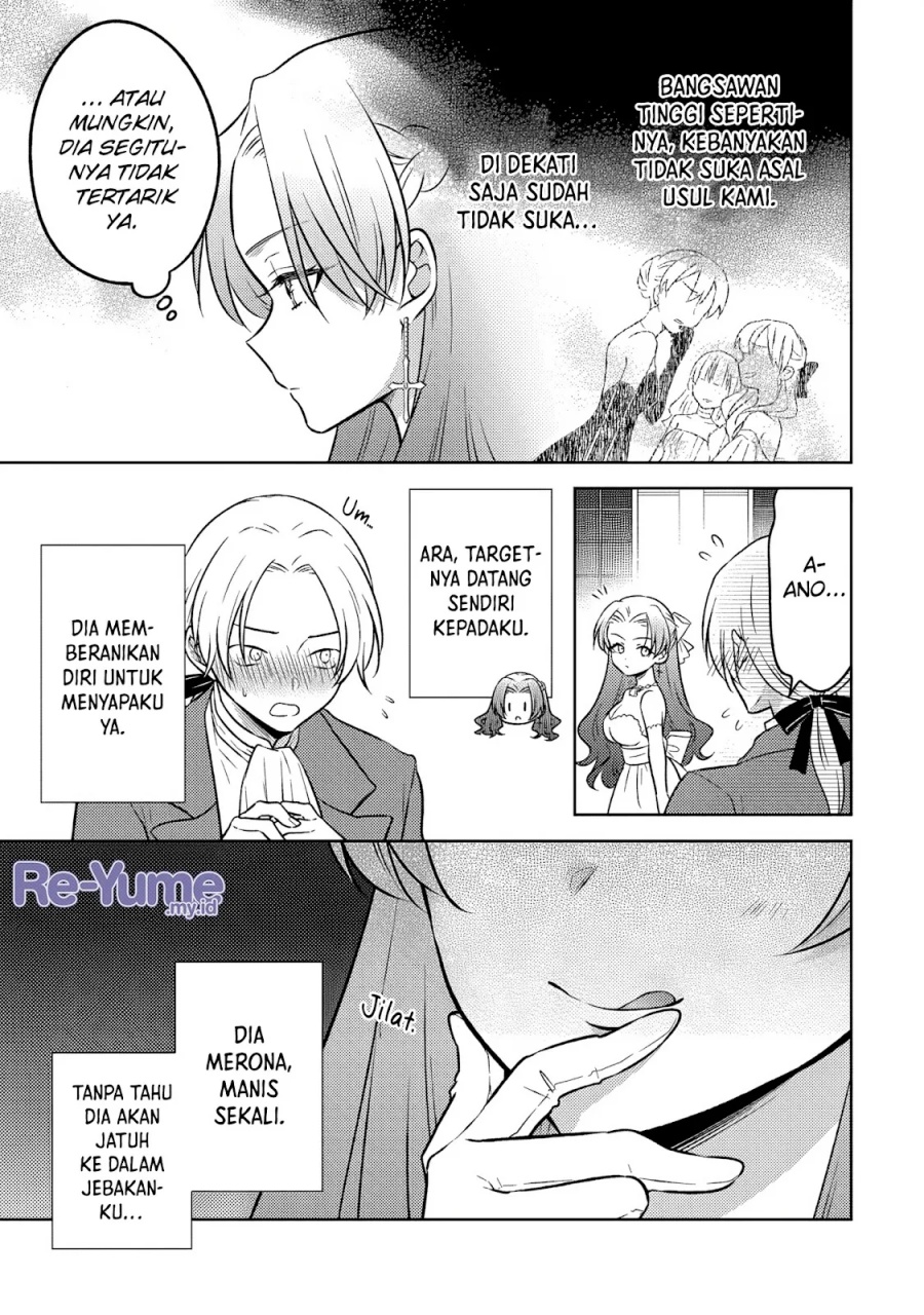 Moto Ansatsusha, Tensei shita Kizoku no Reijou ni narimashita. Chapter 23 Bahasa Indonesia