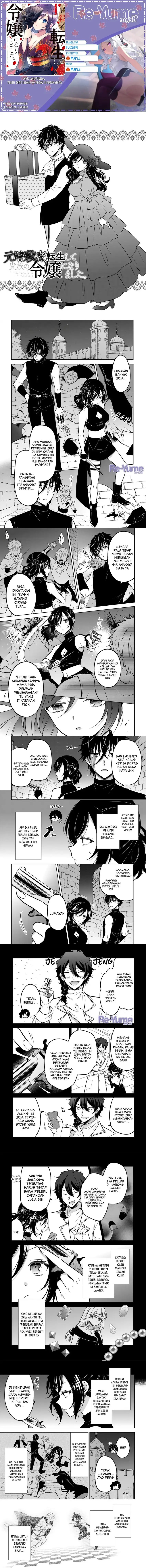 Moto Ansatsusha, Tensei shita Kizoku no Reijou ni narimashita. Chapter 27 Bahasa Indonesia