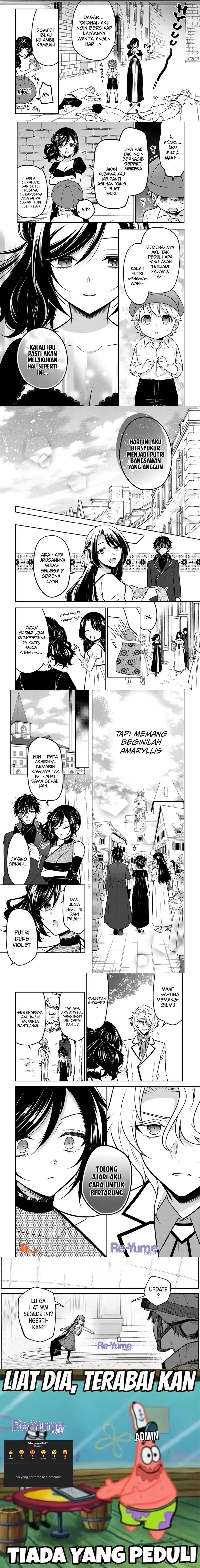 Moto Ansatsusha, Tensei shita Kizoku no Reijou ni narimashita. Chapter 27 Bahasa Indonesia