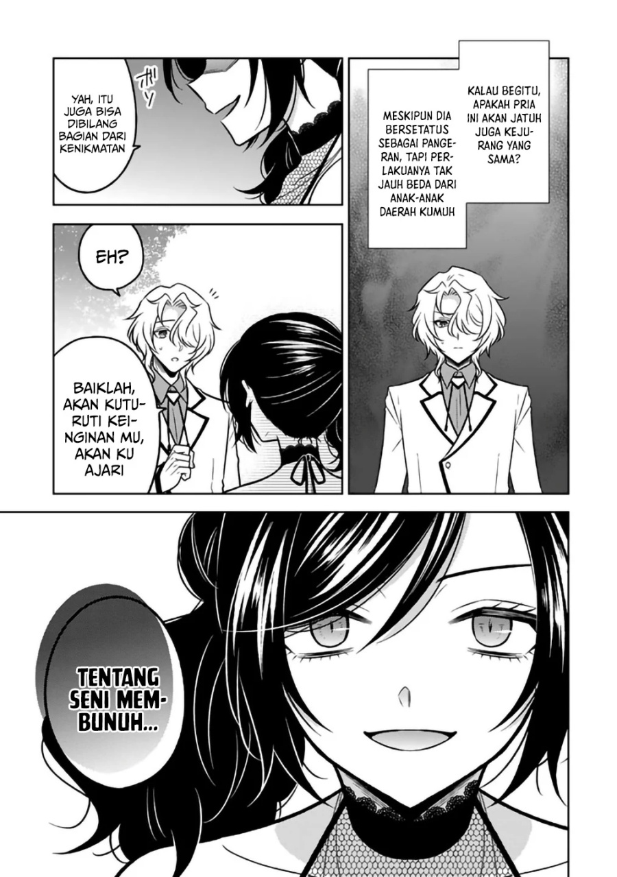 Moto Ansatsusha, Tensei shita Kizoku no Reijou ni narimashita. Chapter 28 Bahasa Indonesia