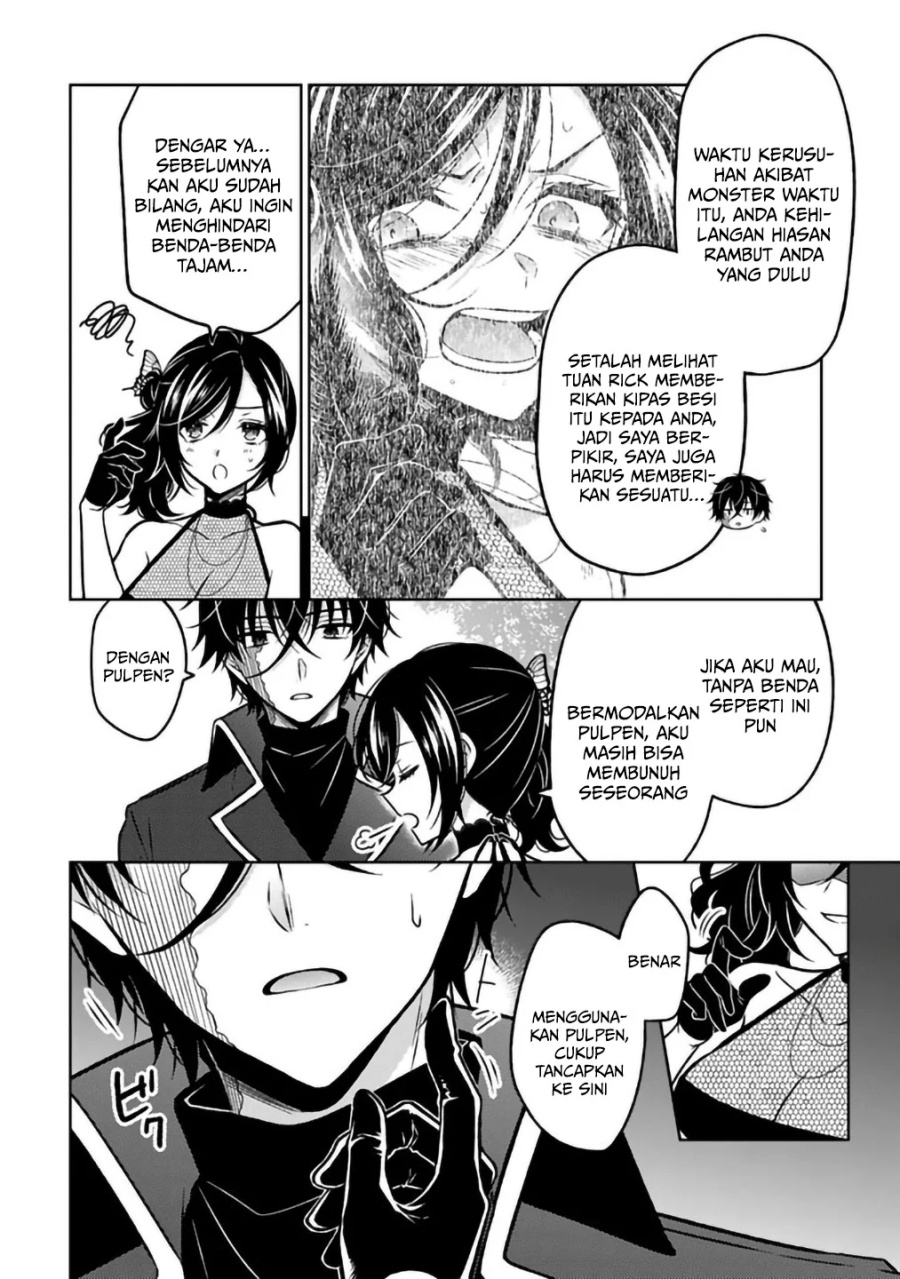 Moto Ansatsusha, Tensei shita Kizoku no Reijou ni narimashita. Chapter 28 Bahasa Indonesia