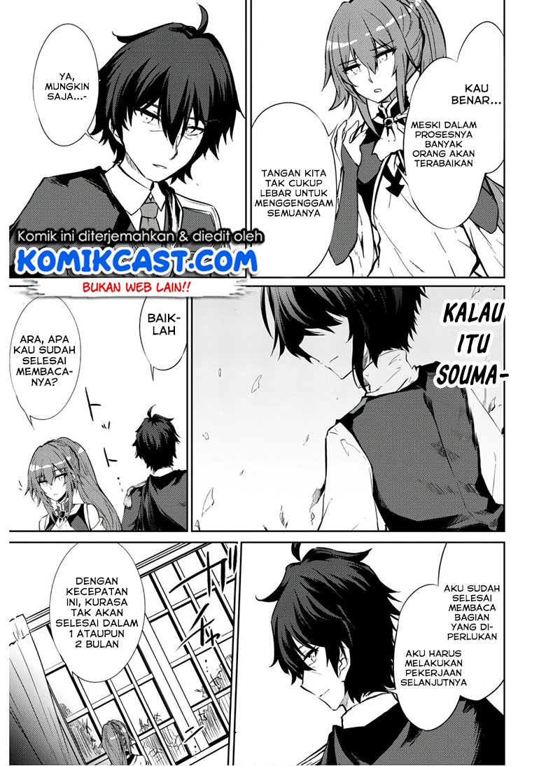 Moto Saikyou no Kenshi wa, Isekai Mahou ni Akogareru Chapter 25 Bahasa Indonesia