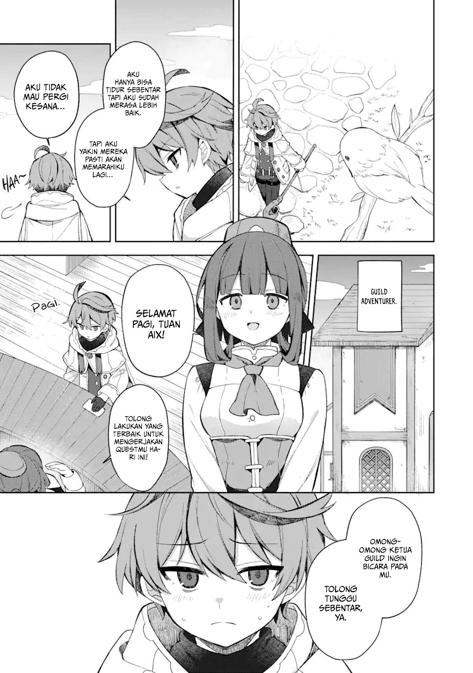 “Mou…. Hatarakitakunaindesu” Boukensha Nanka Yamete yaru. Imasara, Taiguu wo Kaerukara to Onegai sarete mo Okotowaridesu. Boku wa Zettai Hatarakimasen. chapter 1