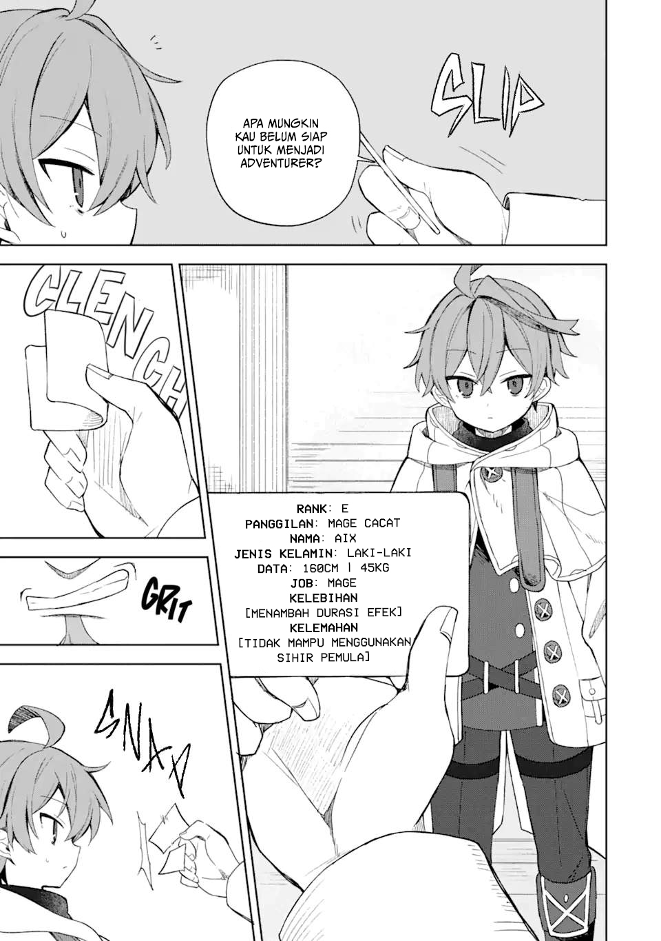 “Mou…. Hatarakitakunaindesu” Boukensha Nanka Yamete yaru. Imasara, Taiguu wo Kaerukara to Onegai sarete mo Okotowaridesu. Boku wa Zettai Hatarakimasen. chapter 1